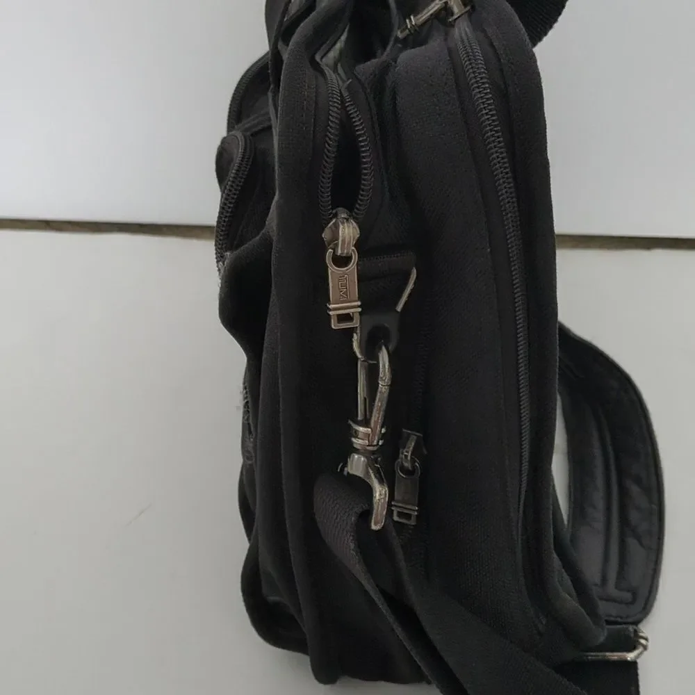 TUMI Alpha Ballistic Nylon Laptop Briefcase Bag